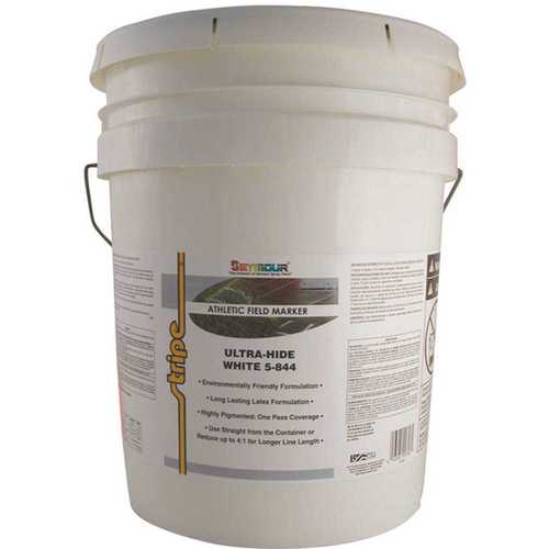 Athletic White Paint 5 gallon pail #5-844